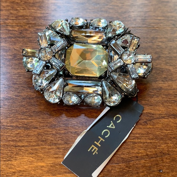 NWT Cache rhinestone brooch - Picture 1 of 4